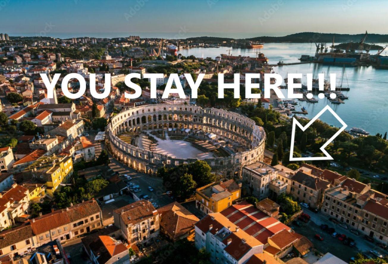 G1 Pula Center Colosseum Apartment Экстерьер фото